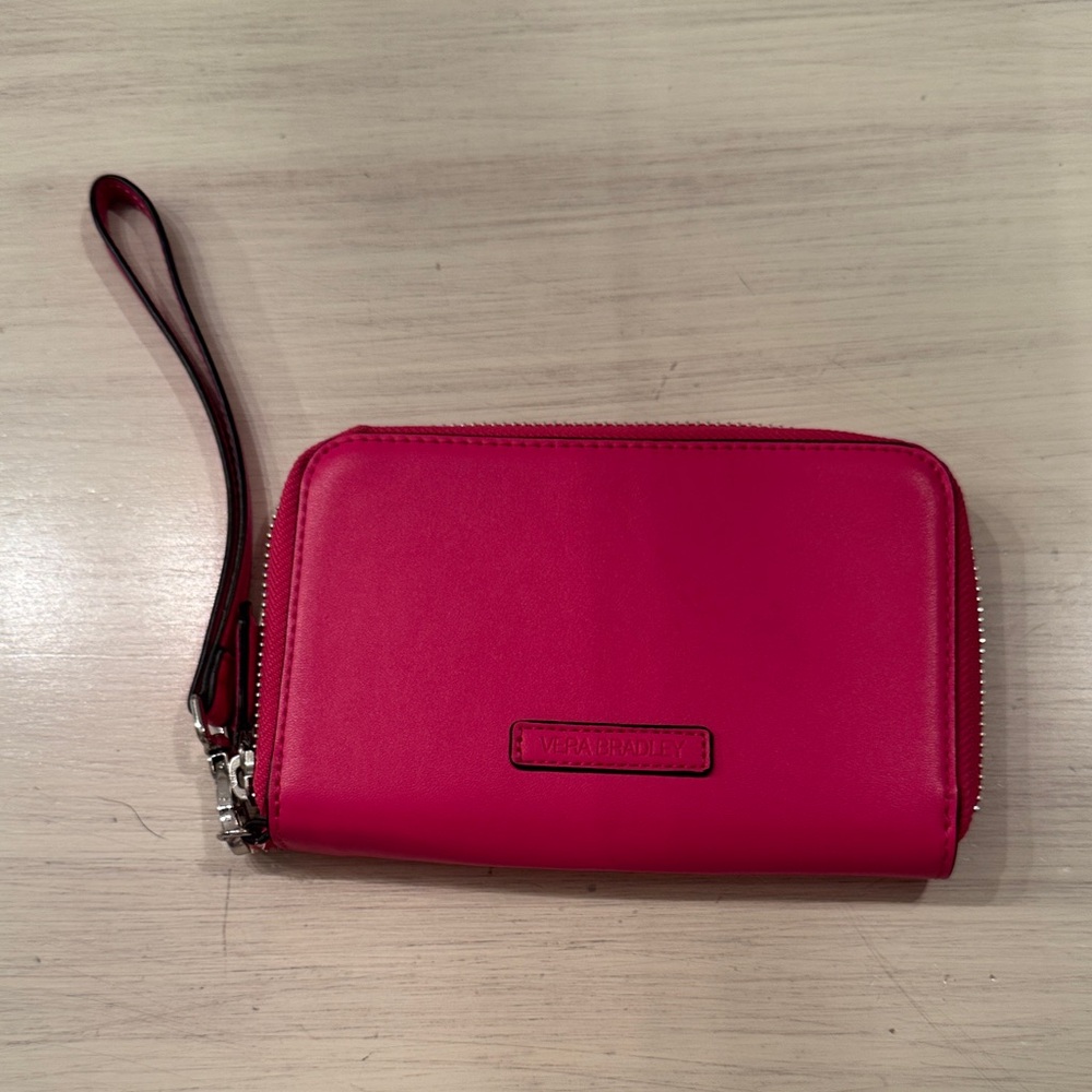 Vera Bradley Pink Wristlet Wallet